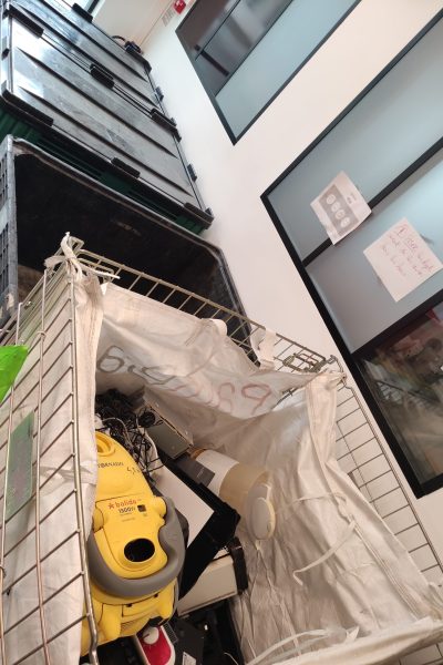 bac de recyclage DEEE