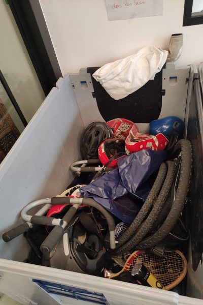 bac de recyclage sports et loisirs